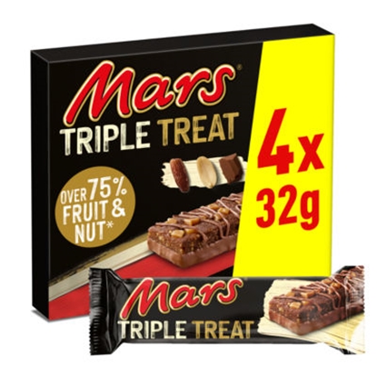 Picture of MARS TRIPLE TREAT FRUIT&NUt BARS